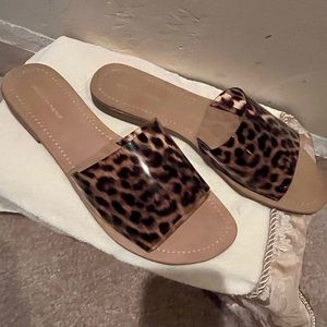 Leopard Sandals